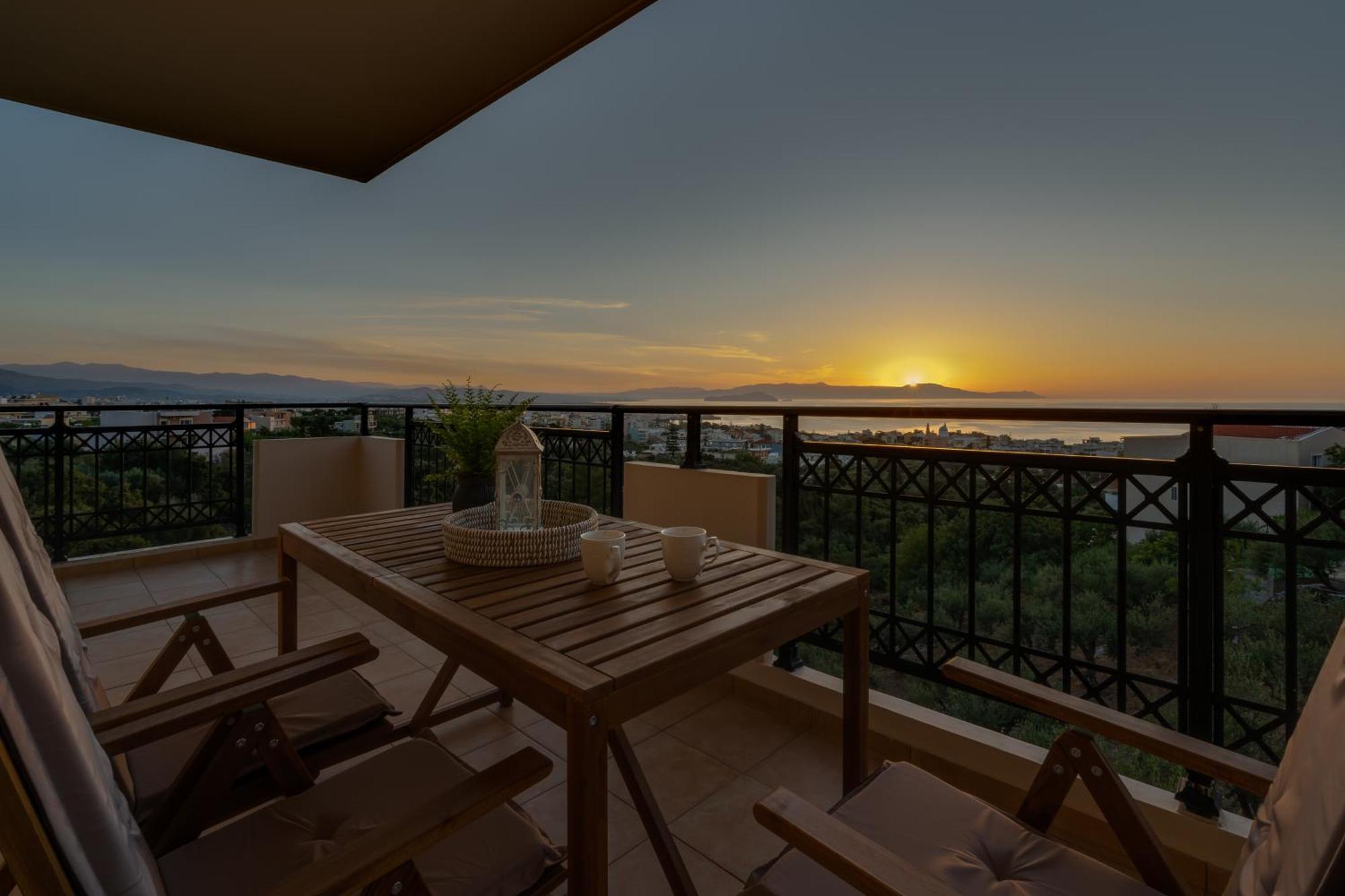 Villa Aelia Sea View La Canea Exterior foto