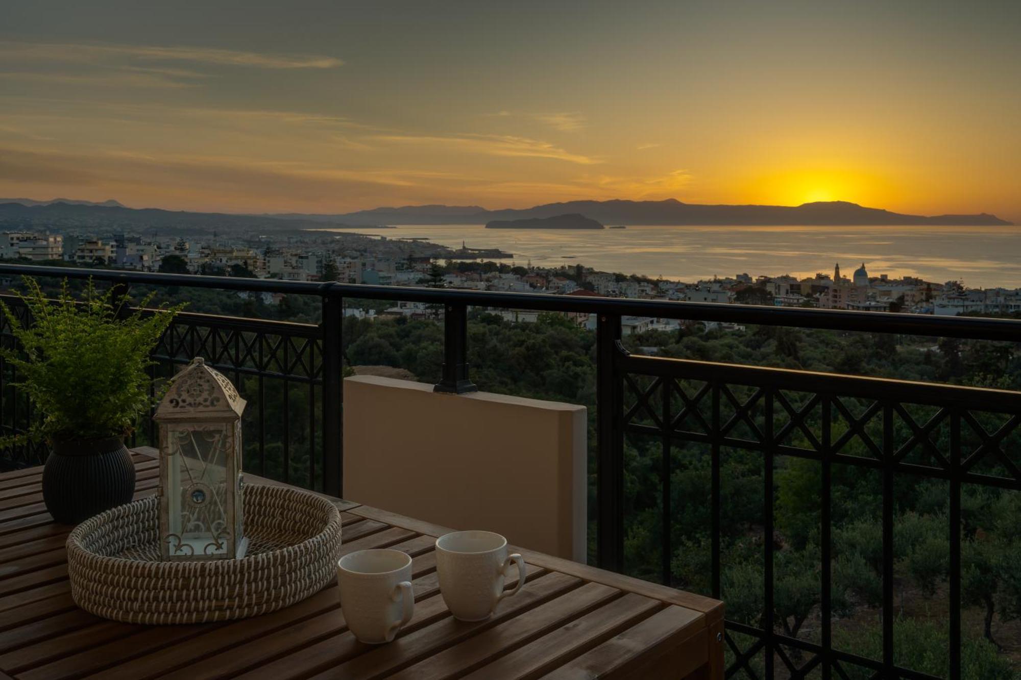 Villa Aelia Sea View La Canea Exterior foto
